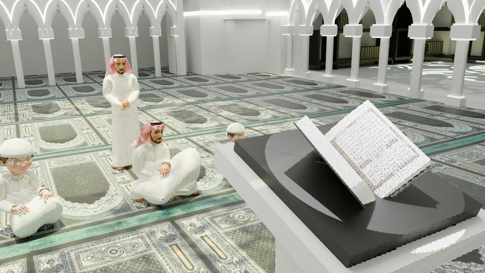 Virtual mosque